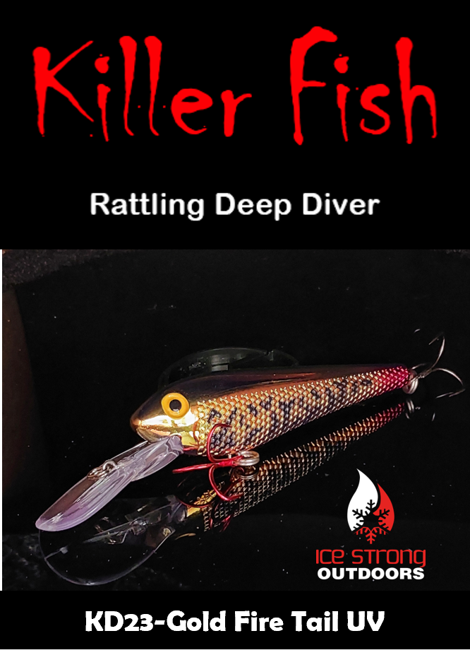 Killer Fish - Rattling DEEP Diver UV - FALL BRAWLIN'/SLAM SALE!