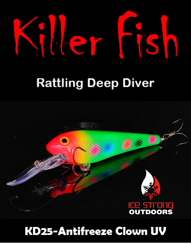 Killer Fish - Rattling DEEP Diver UV - FALL BRAWLIN'/SLAM SALE!