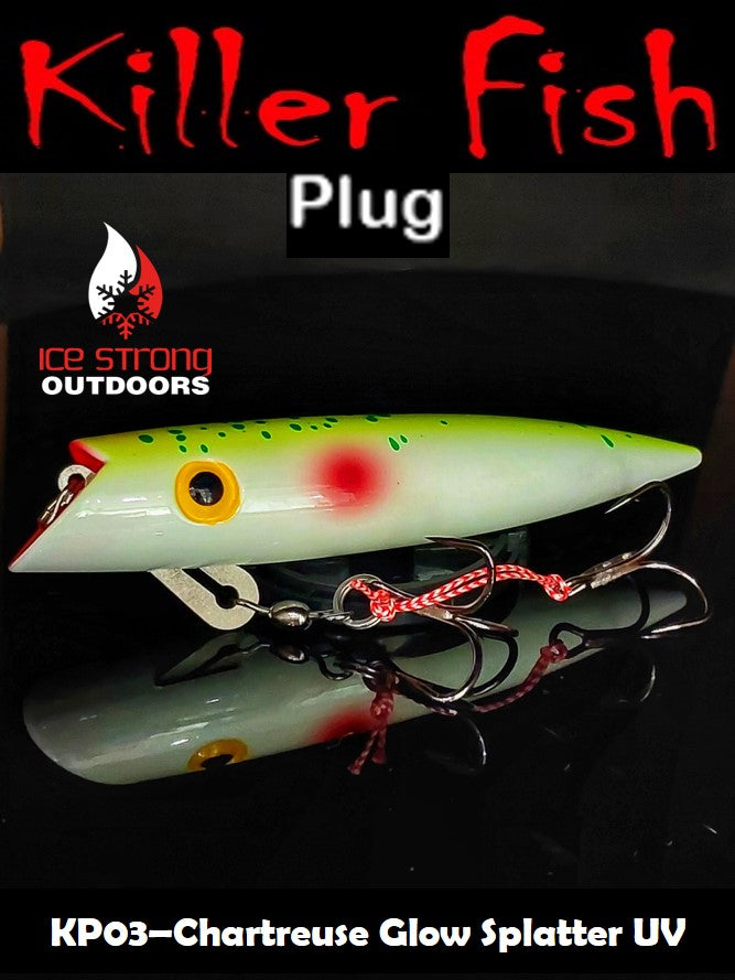 Killer Fish - Rattling TROLLING PLUG UV