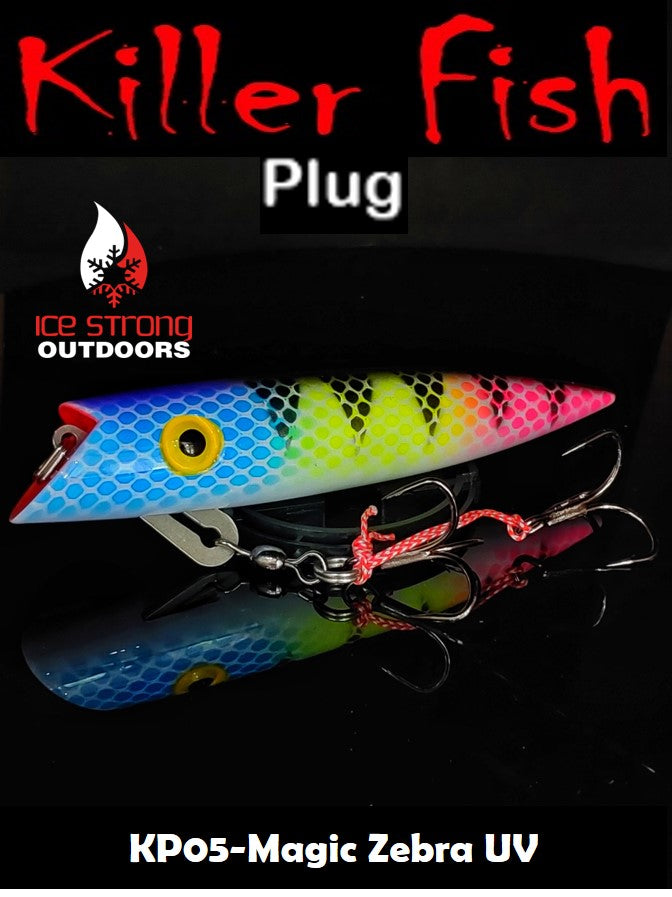 Killer Fish - Rattling TROLLING PLUG UV