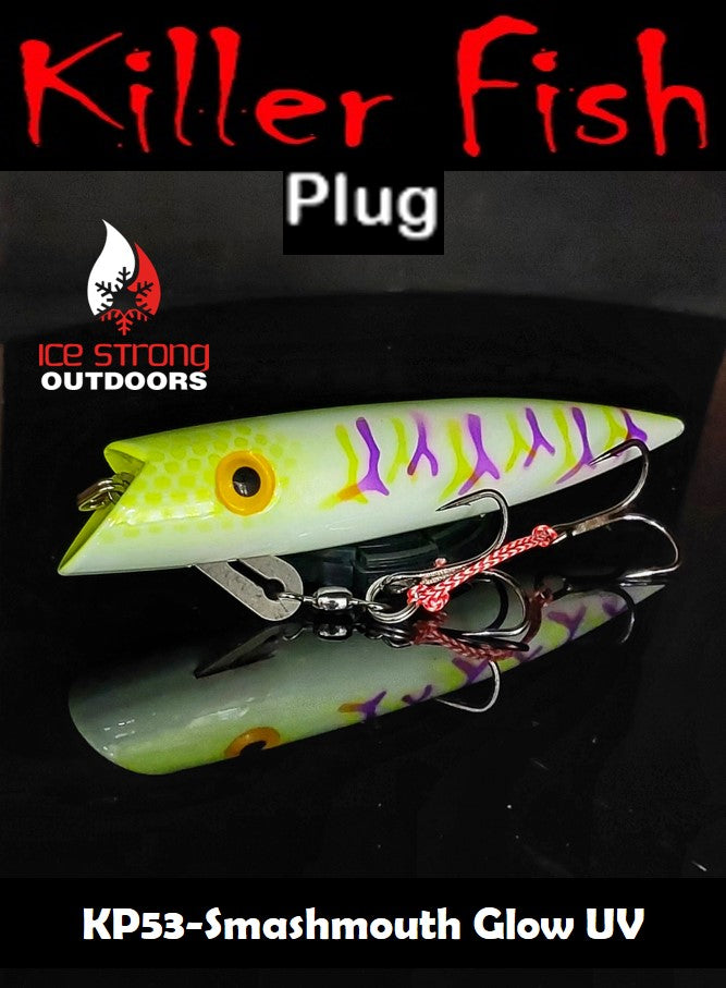 Killer Fish - Rattling TROLLING PLUG UV