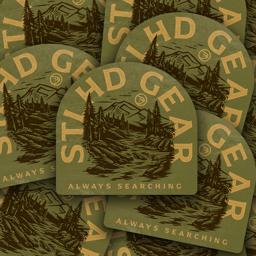 STLHD Mountain View Sticker