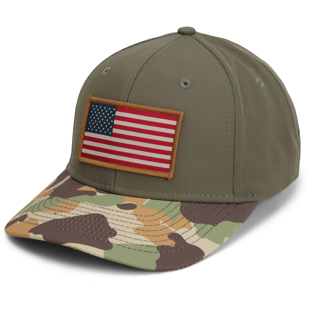 Riverside Old School Flag Cap Structured Ripstop Cap – ANGLER'S OUTLET