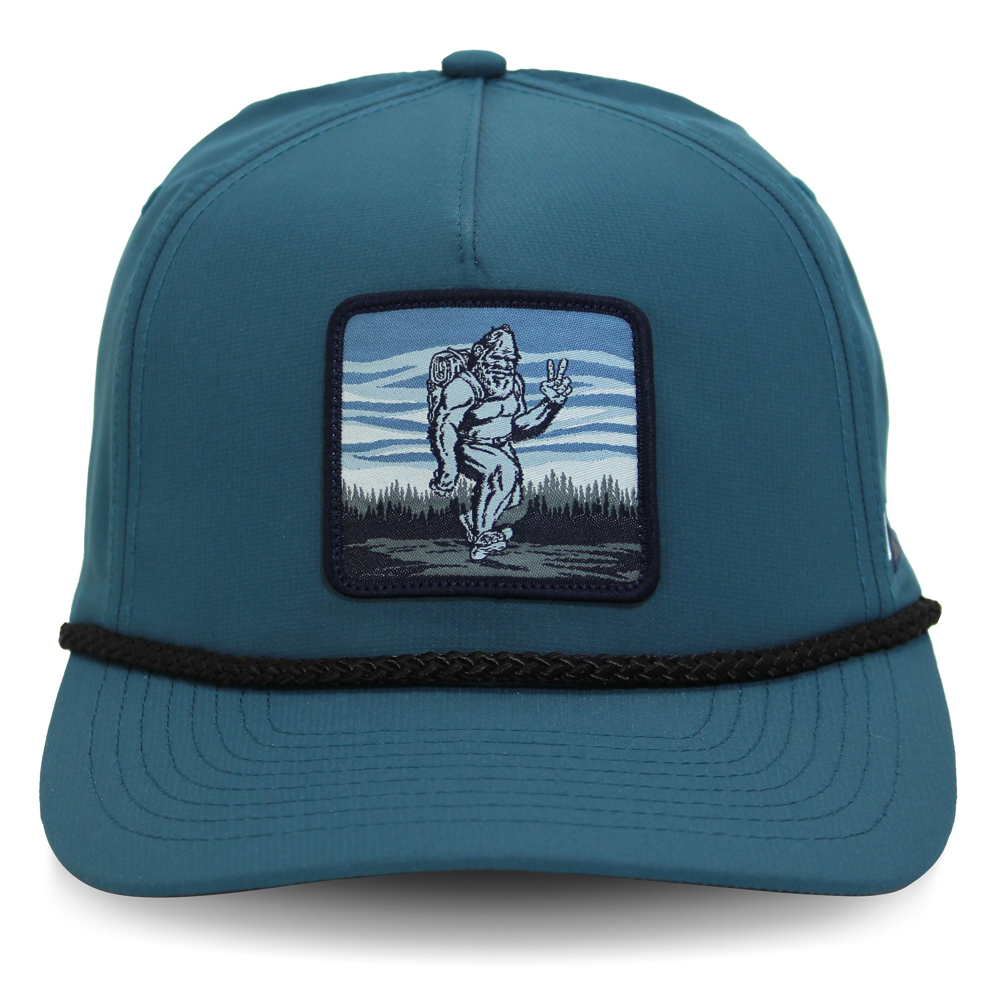 Bigfoot Backpacker 5-Panel Rope Cap – ANGLER'S OUTLET