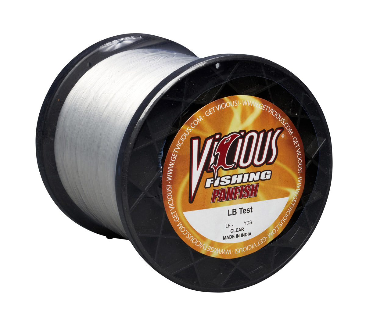 Vicious Panfish Clear Mono - 4 Lb Test