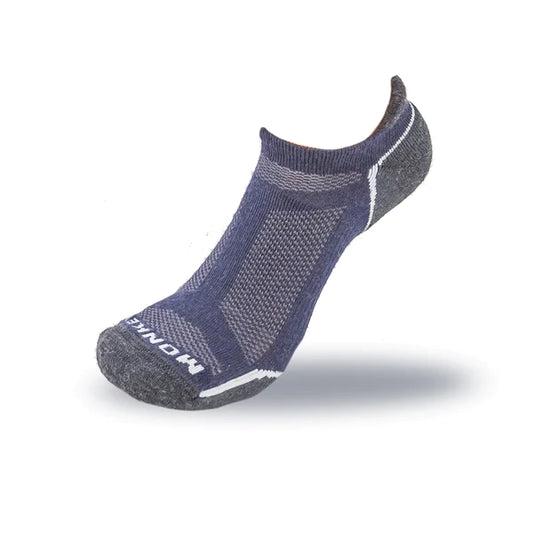 FISH/HUNT MONKEY LIGHTWEIGHT TAB NO SHOW WOOL SOCKS