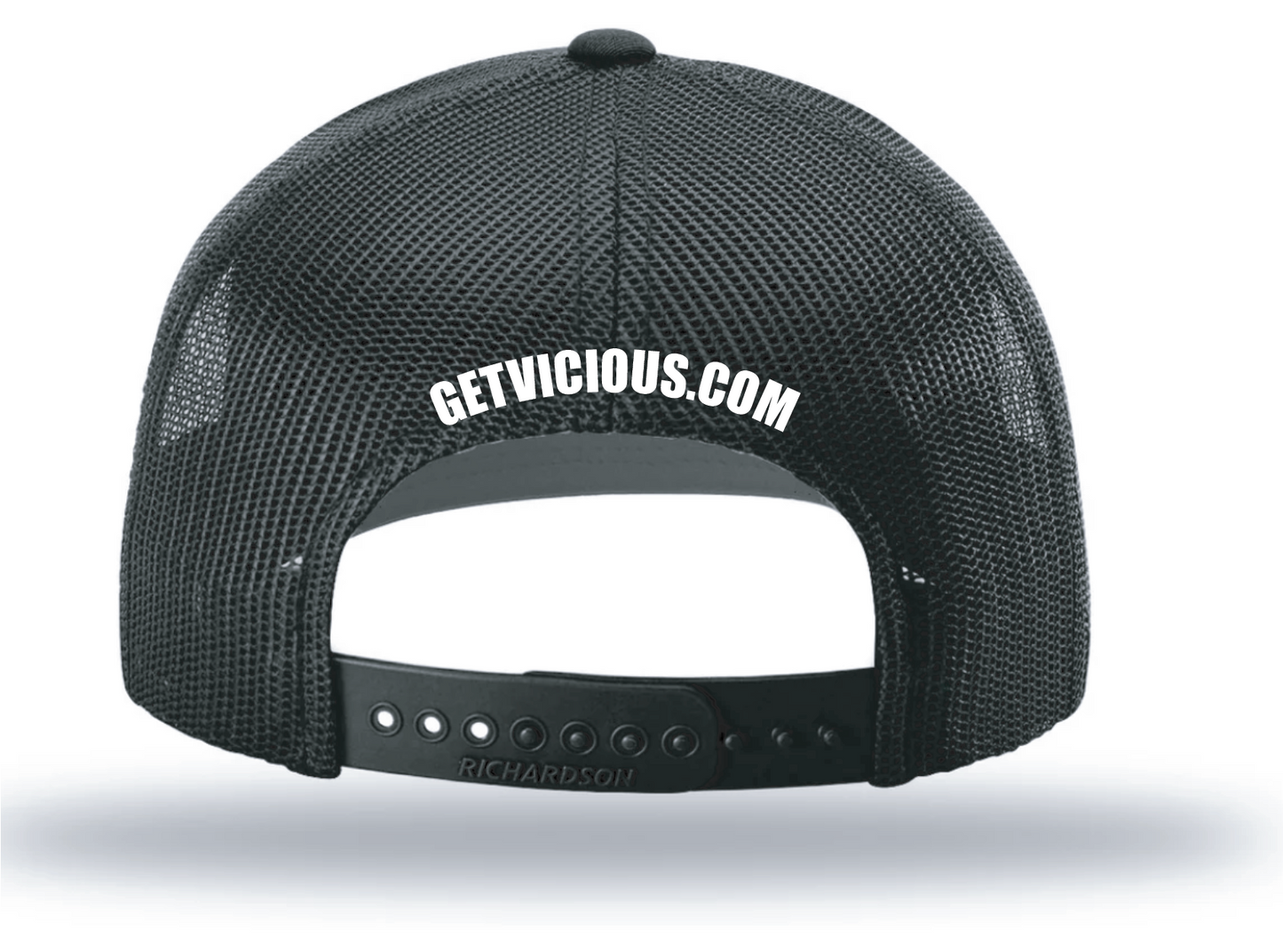 Shut Up & Fish Vic Patch - Black