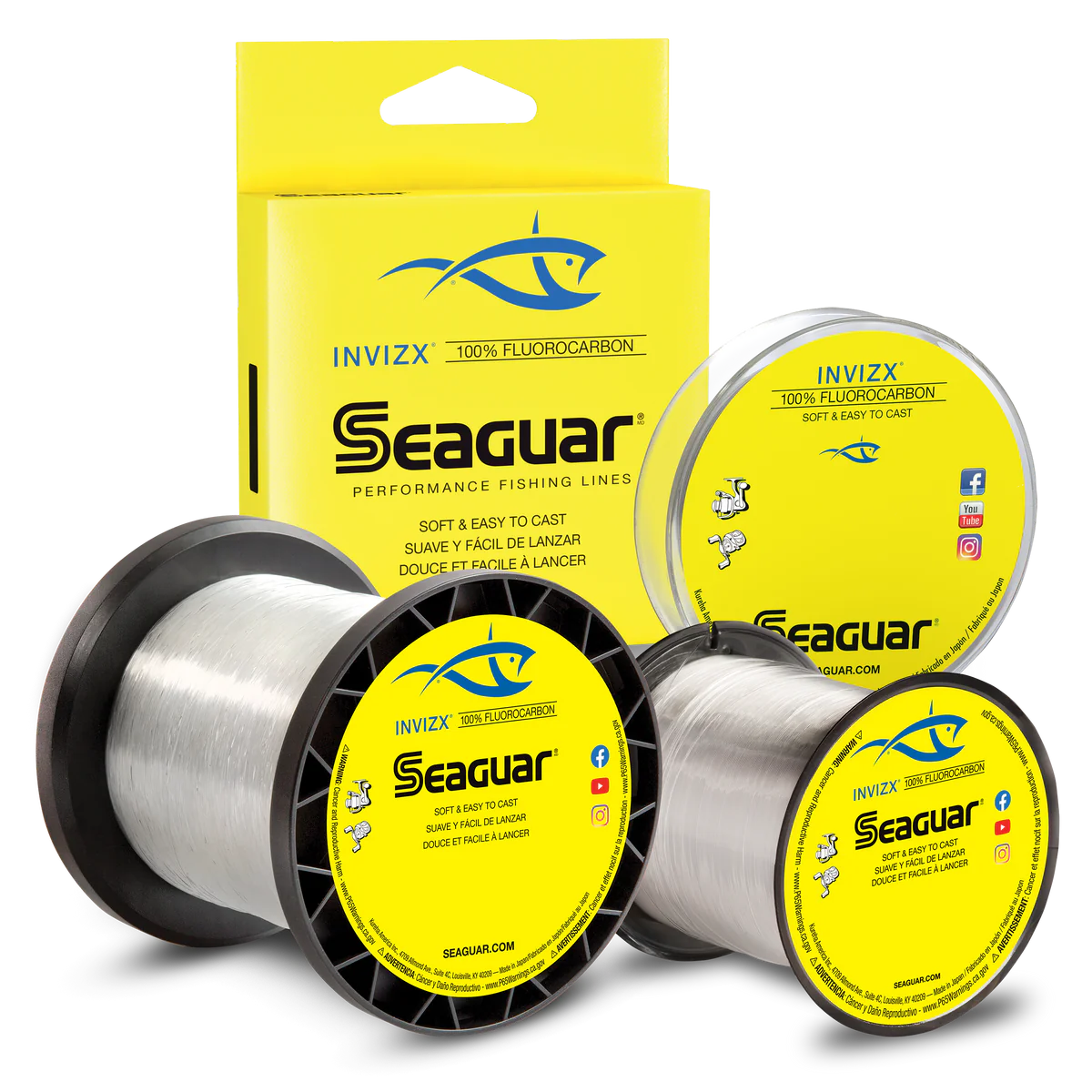 SEAGUAR INVIZX FLUOROCARBON LINE