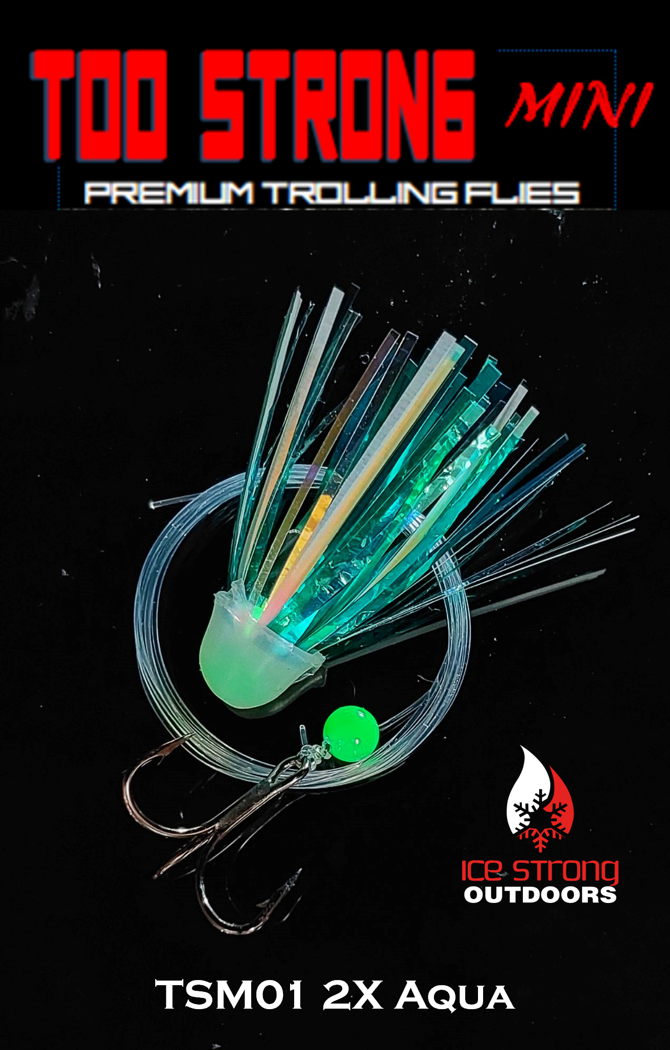 Too Strong Premium Trolling MINI Flies Fully Rigged – ANGLER'S OUTLET