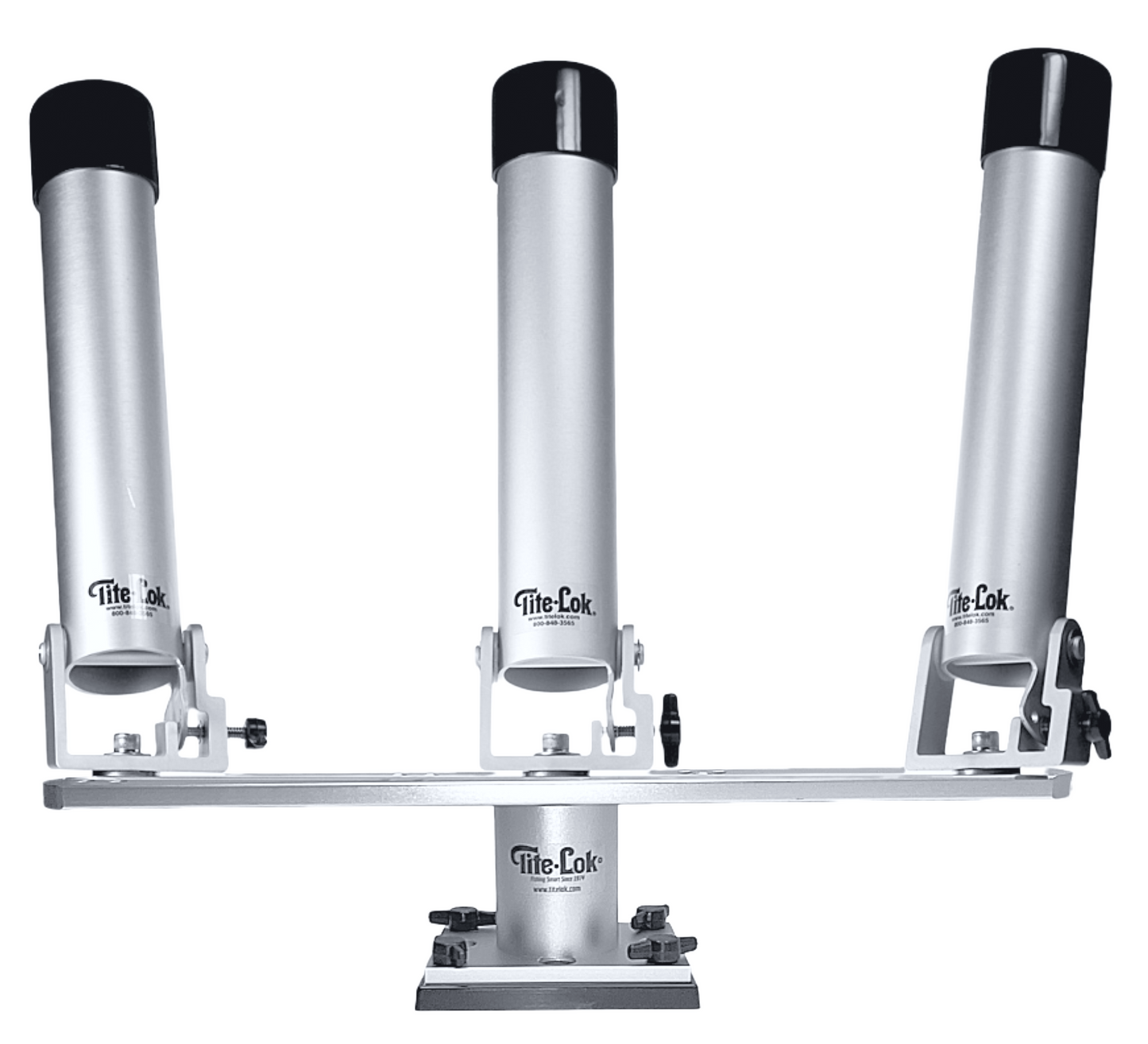 Triple Deck Mount w/ Multi-Lok Rod Holders