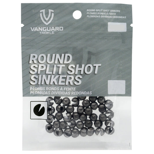 VANGUARD ROUND SPLIT SHOT SINKERS