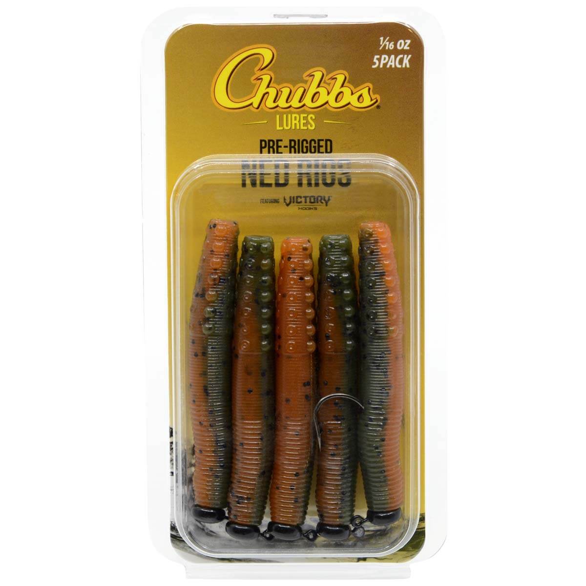 CHUBBS PRE-RIGGED NED RIGS