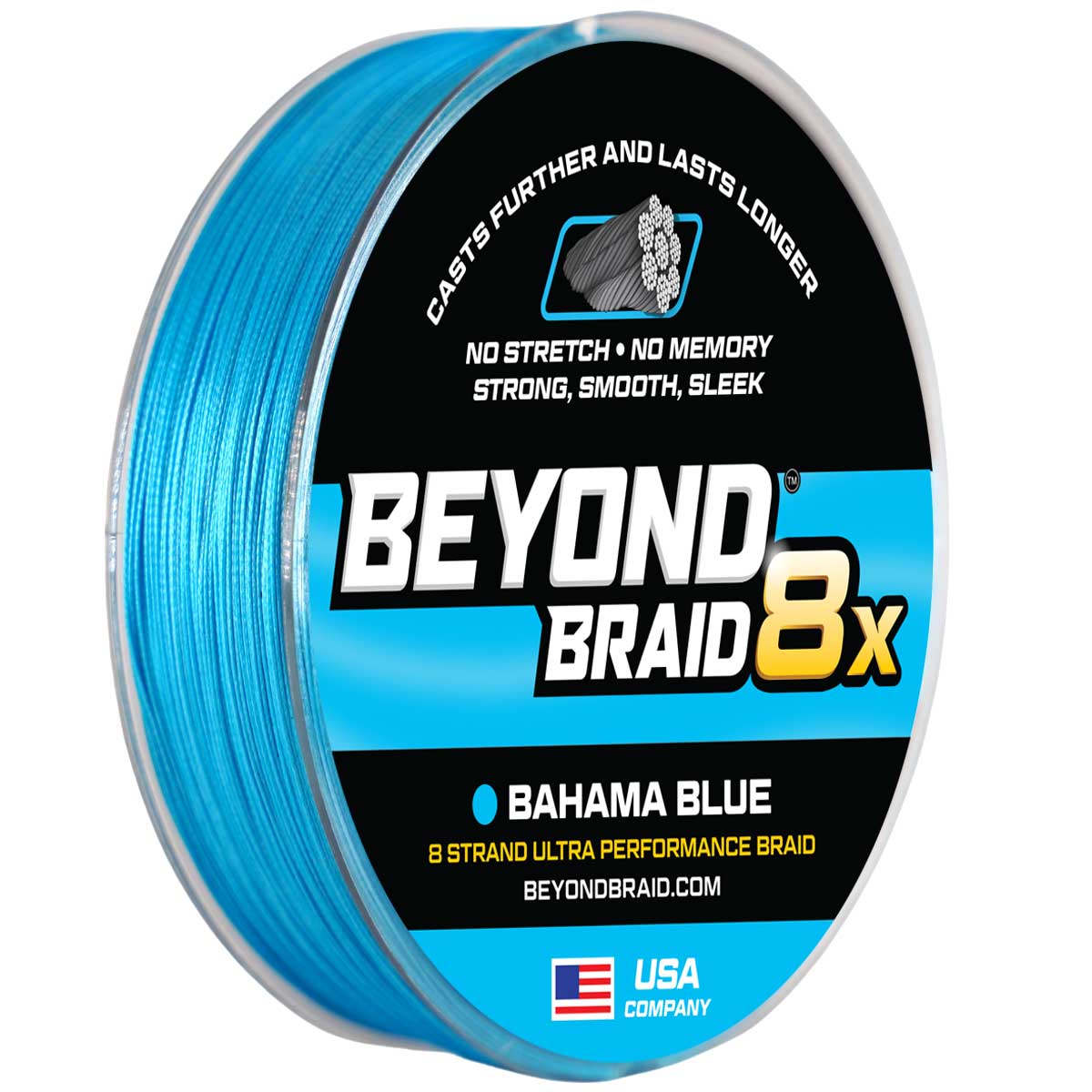 Bahama Blue 8X- Ultra Performance 8 Strand