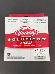 BERKLEY SOLUTIONS MONO GREEN MIST