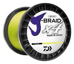 DAIWA J-BRAID X4 BRAIDED LINE