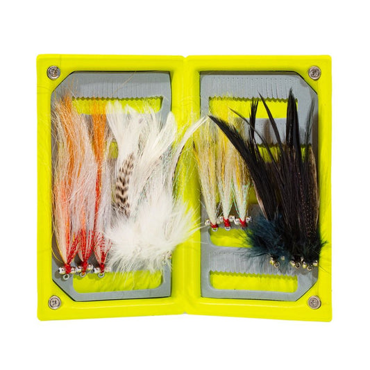 JHFLYCO Loaded Foam Fly Box - Sea Trout Assortment