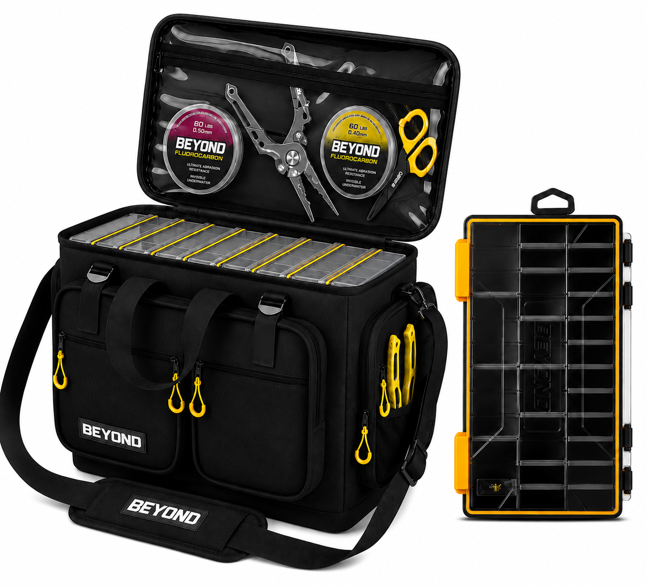 Beyond Fishing Hauler Tackle Bags -Available in Medium, Large, and Extra-Large