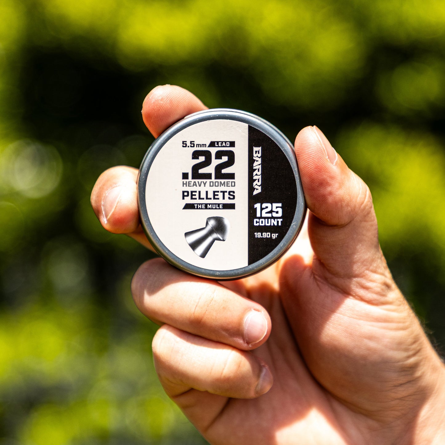 Mule Heavy Domed .22 Caliber Pellets - 125 Count