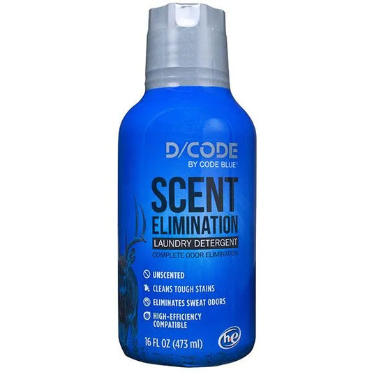 D-CODE SCENT ELIMINATION LAUNDRY DETERGENT 16OZ