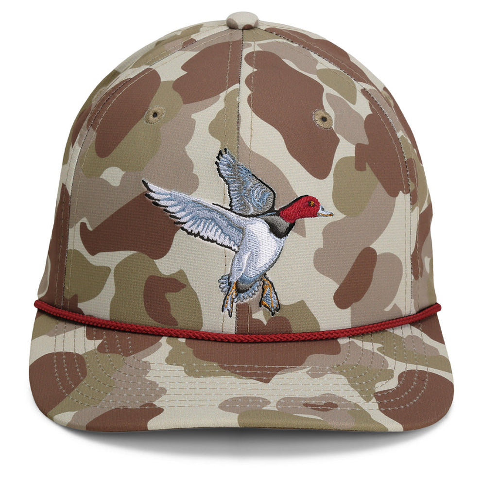 Redhead Duck Hat 6-Panel Waterfowl Rope Cap – ANGLER'S OUTLET
