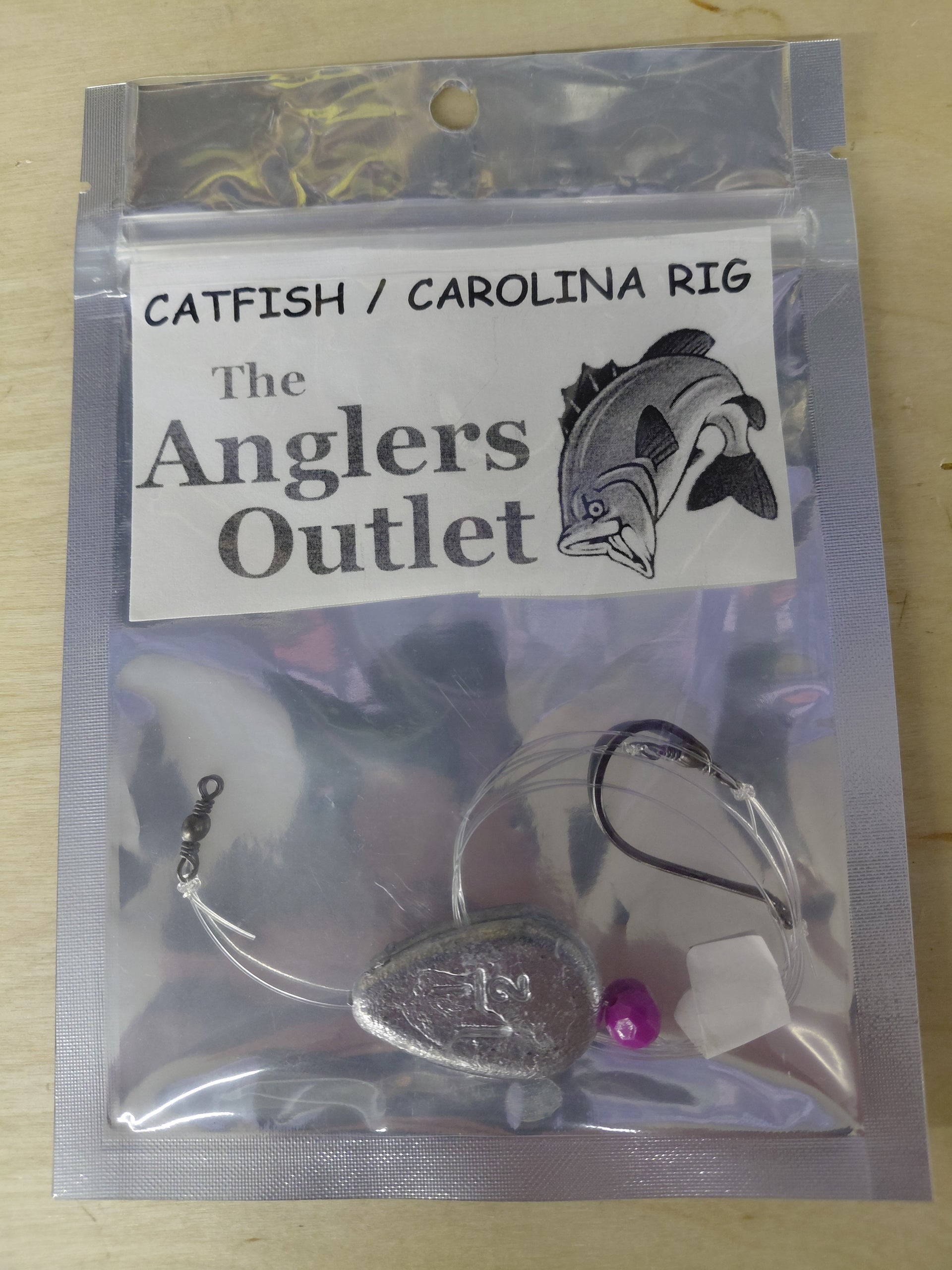CATFISH CAROLINA RIG PRE-RIGGED BY THE ANGLERS OUTLET