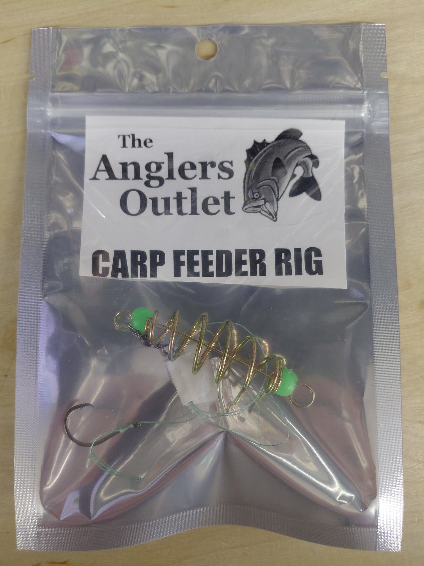 CARP FEEDER RIG PRE-RIGGED BY THE ANGLERS OUTLET