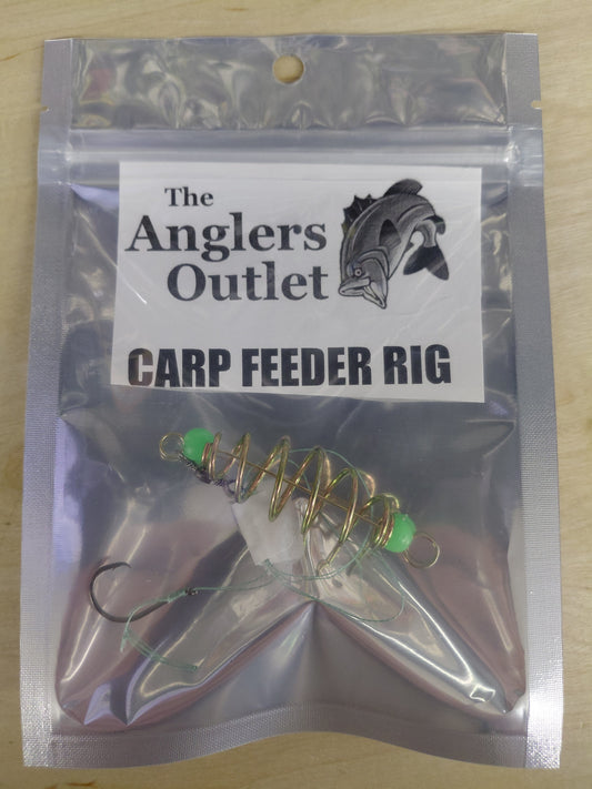 CARP FEEDER RIG PRE-RIGGED BY THE ANGLERS OUTLET