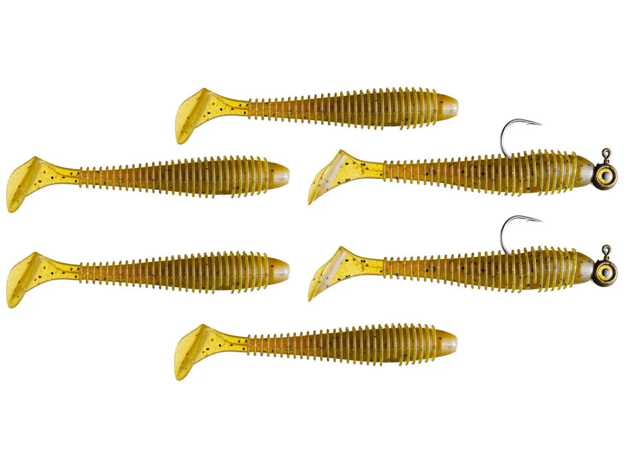 PERFECTION LURES PRE-RIGGED SWIMBAIT KIT