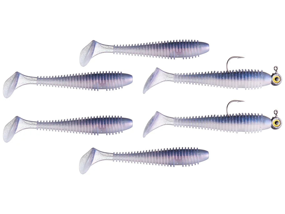 PERFECTION LURES PRE-RIGGED SWIMBAIT KIT