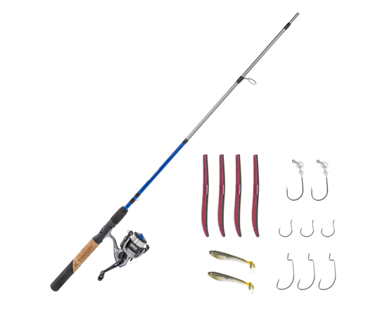 ZEBCO READY TACKLE SPINNING COMBOS