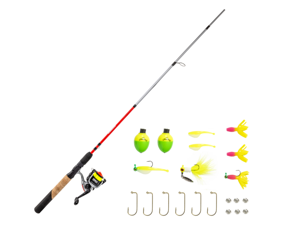 ZEBCO READY TACKLE SPINNING COMBOS