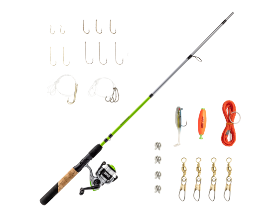 ZEBCO READY TACKLE SPINNING COMBOS