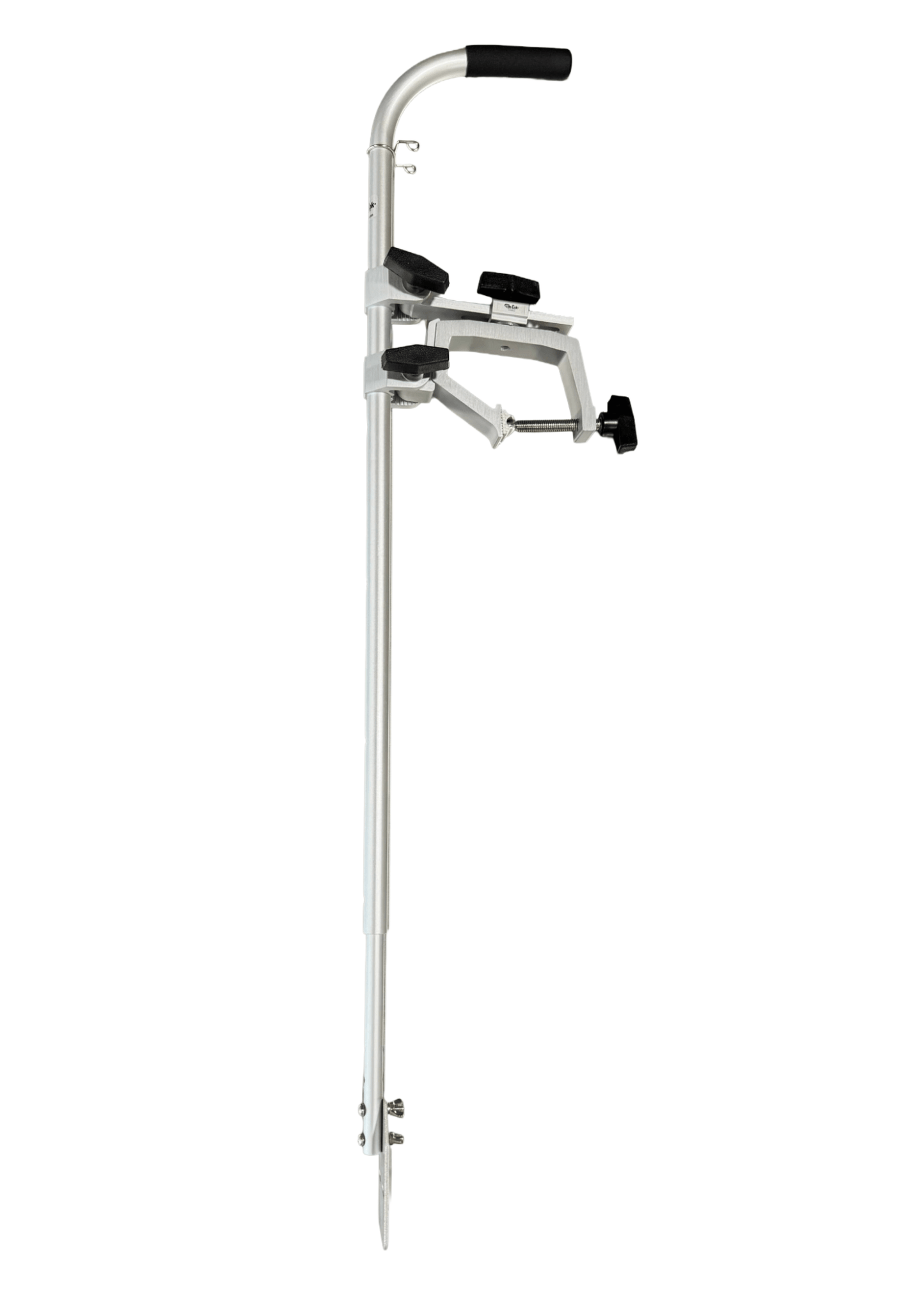 Telescoping Transducer Pole w/ Handle, Speed Adapter & Gunnel Clamp