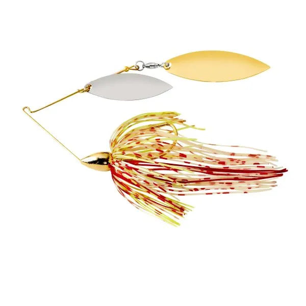 WAR EAGLE GOLD FRAME DOUBLE WILLOW SPINNERBAIT