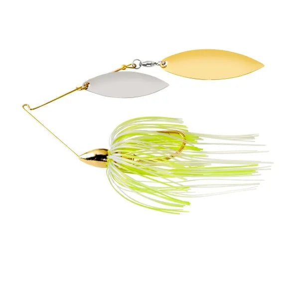 WAR EAGLE GOLD FRAME DOUBLE WILLOW SPINNERBAIT