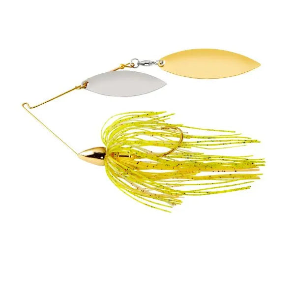 WAR EAGLE GOLD FRAME DOUBLE WILLOW SPINNERBAIT