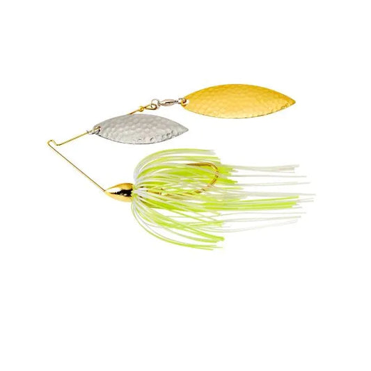 War Eagle Gold Frame Hammered Double Willow Spinnerbait