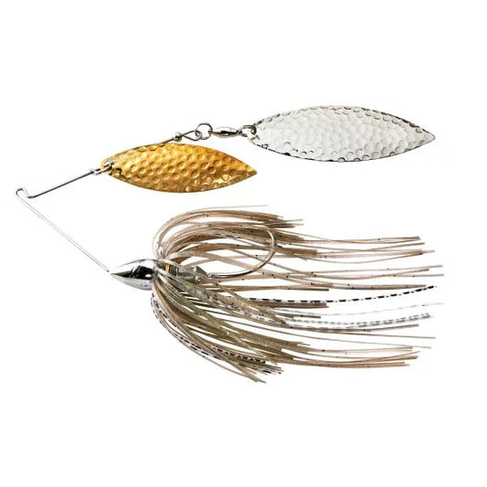 WAR EAGLE NICKEL FRAME HAMMERED DOUBLE WILLOW SPINNERBAIT